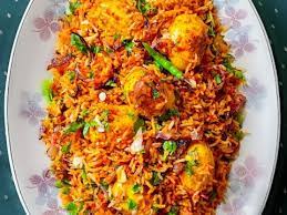 Egg Mugalai Biryani